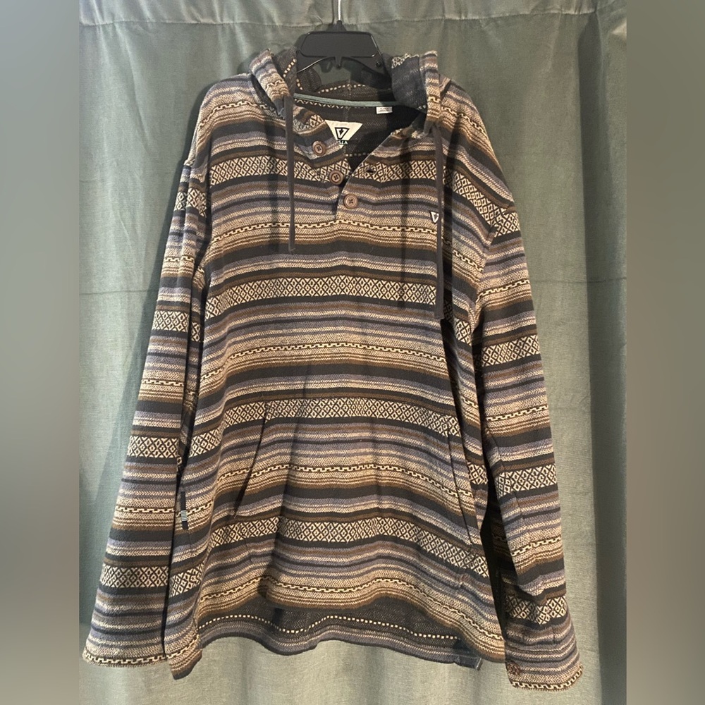 Vissla Multicolor Patterned Hoodie